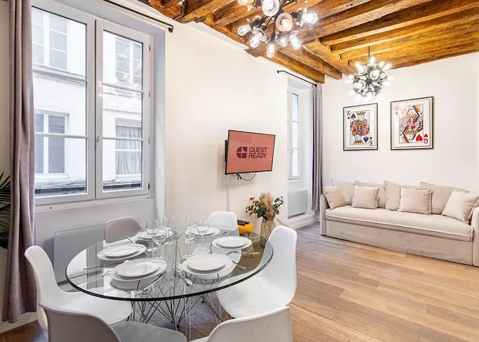 Guestready - Elegant Au Coeur De Lägenhet Paris